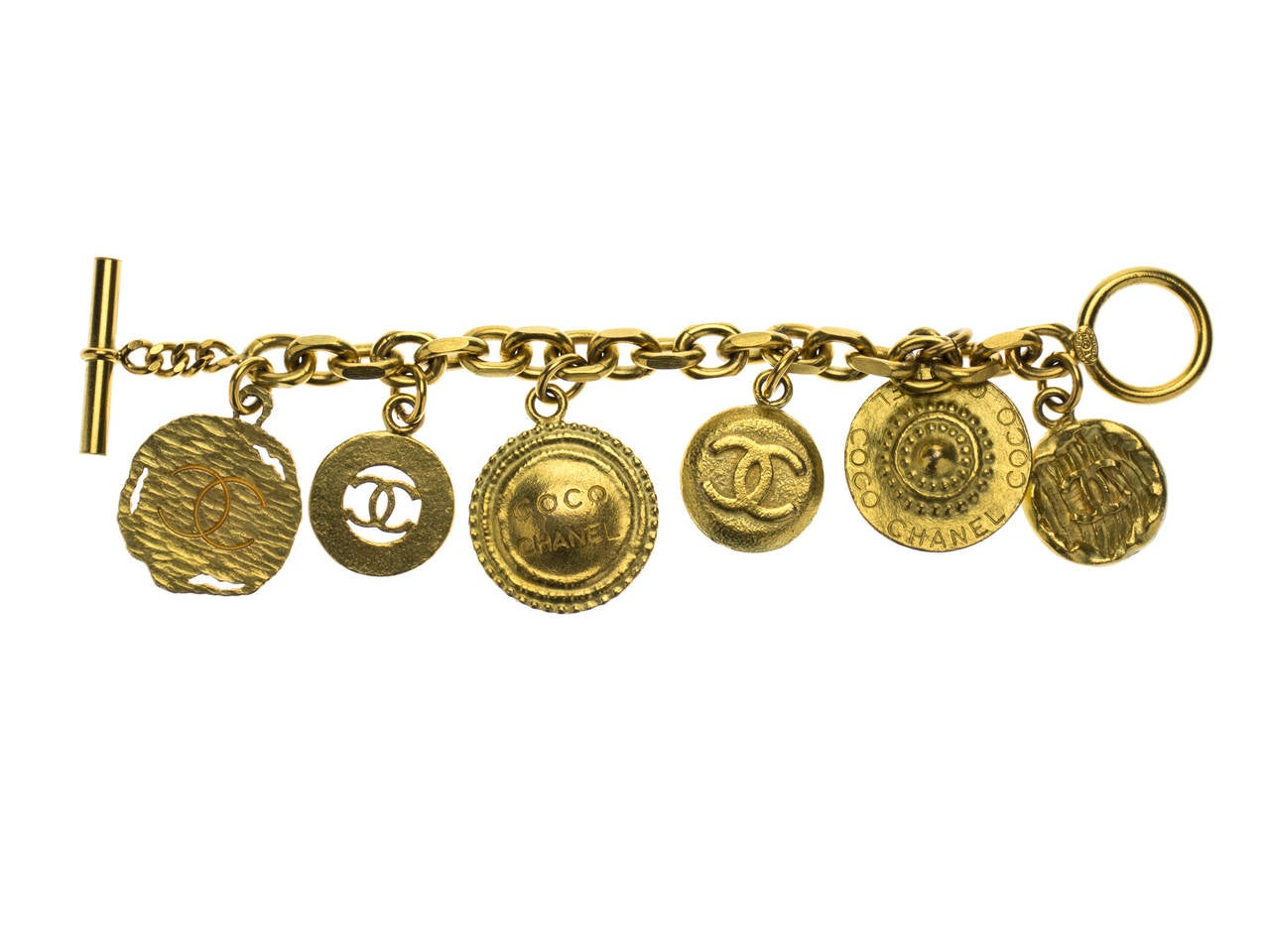 Chanel Vintage Charm Bracelet