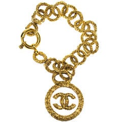Chanel Vintage Gold Bracelet