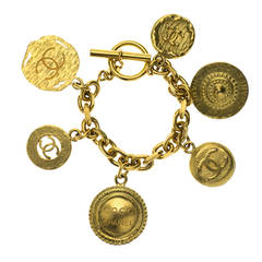 Chanel Vintage Charm Bracelet