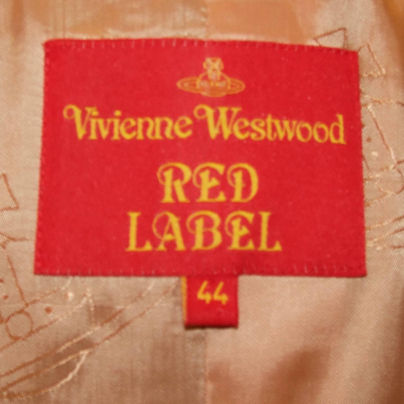 Women's Vivienne Westwood  Red Label Aubergine Velvet Coat