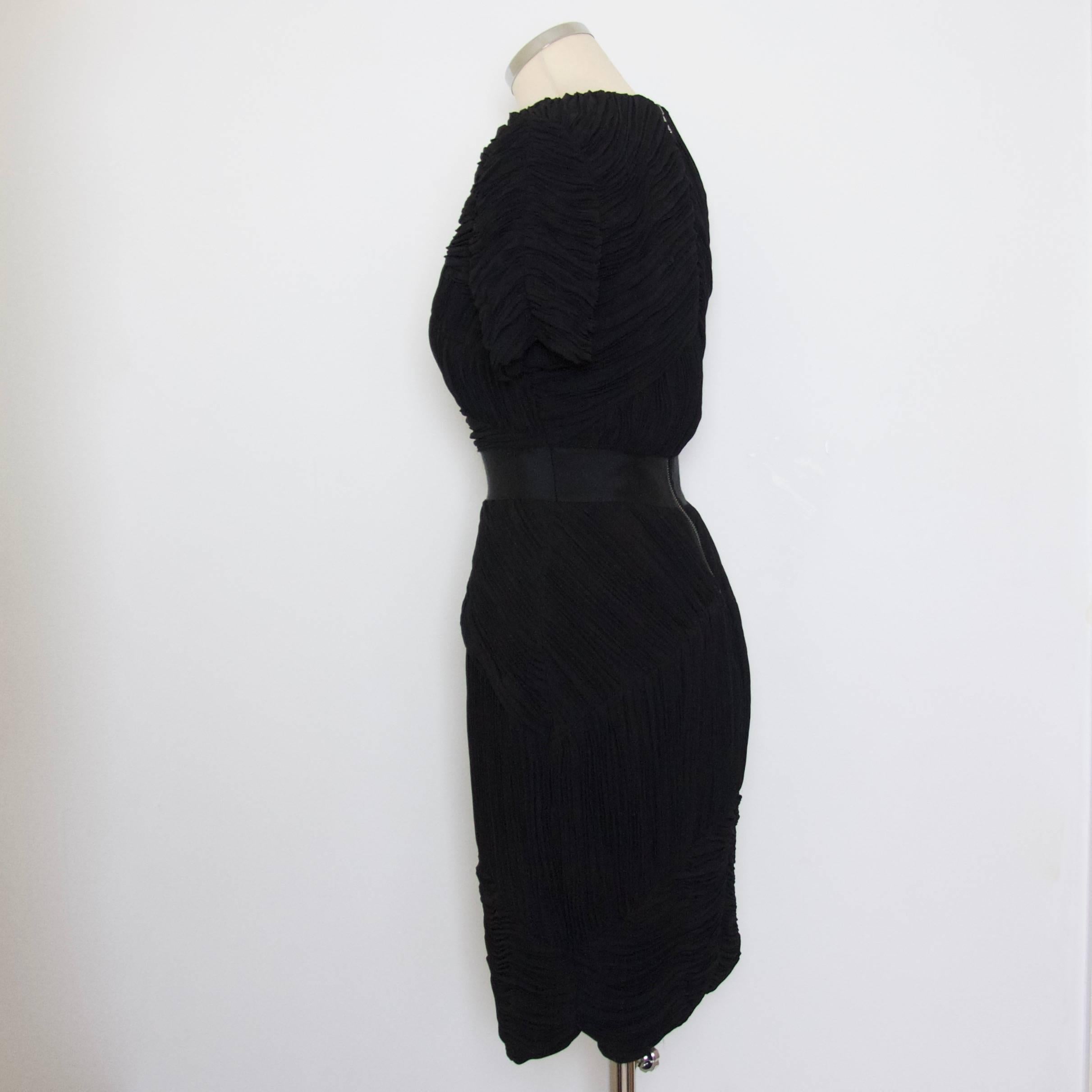 Women's Burberry prorsum black dress For Sale