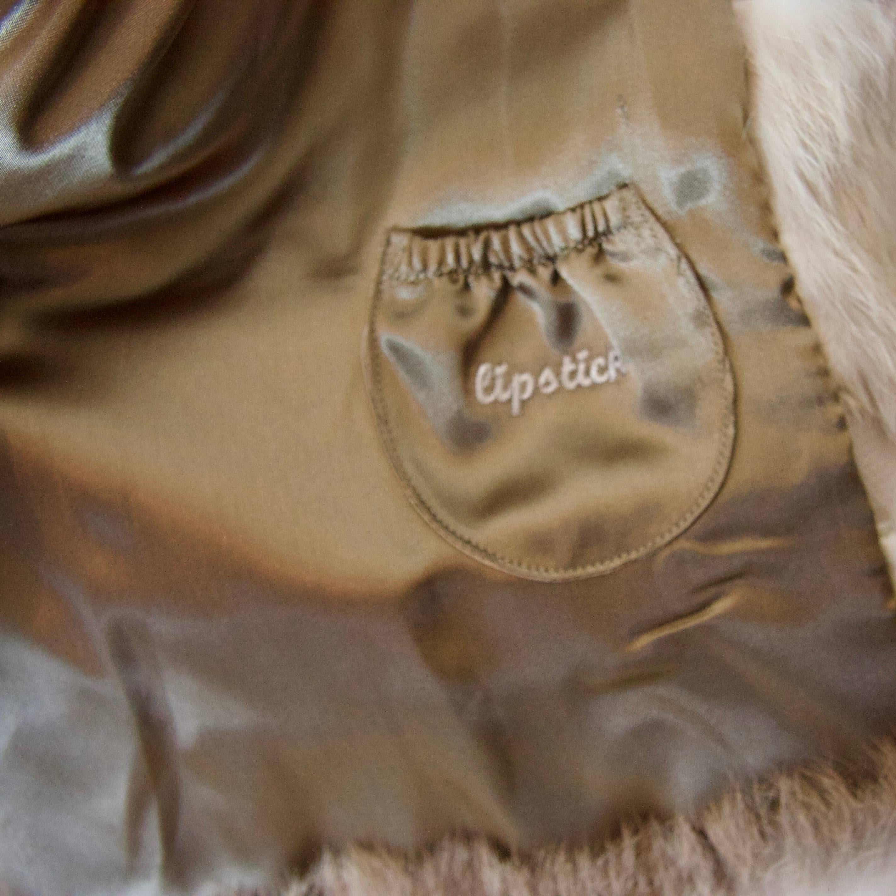 Anya Hindmarch fur coat In Good Condition For Sale In London, GB