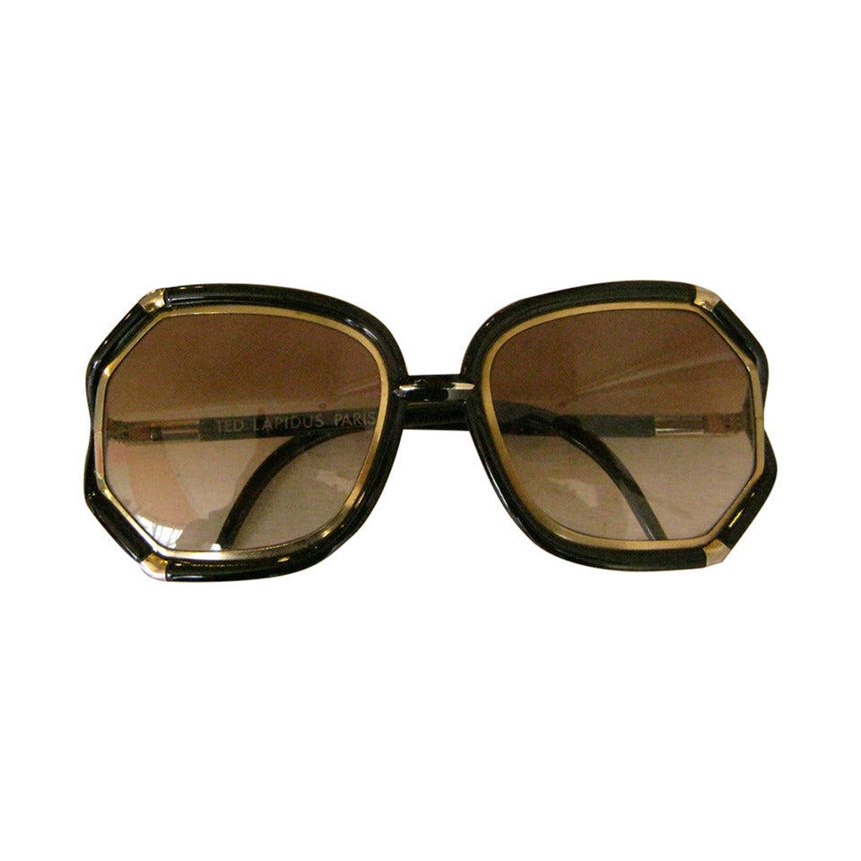 1970s Ted Lapidus Sunglasses As Worn By Jennifer Lawrence In American Hustle