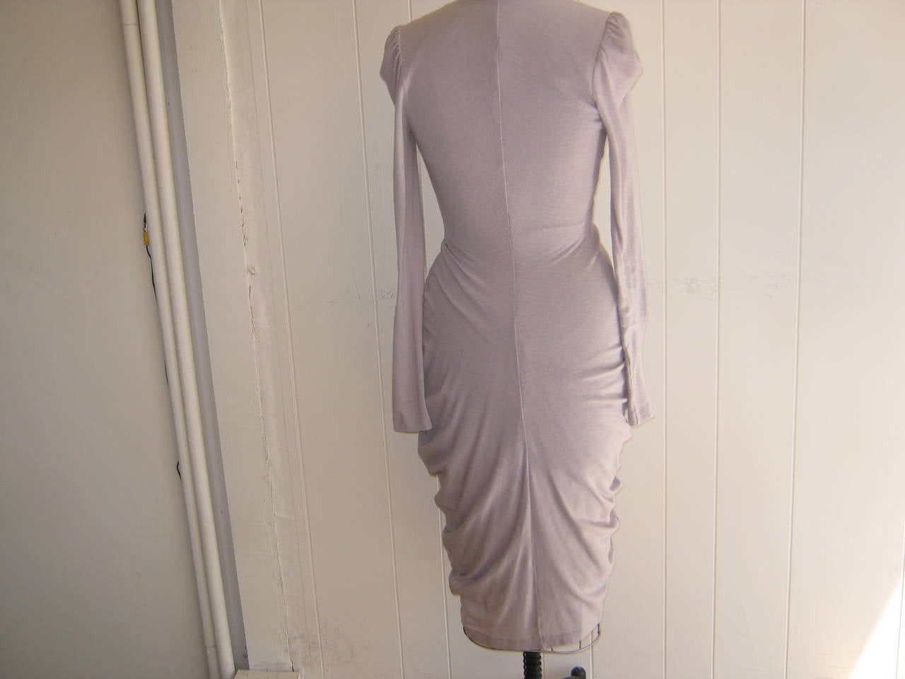 2011 Alexander McQueen Draped Wrap Dress (38 ITL) NWT 3