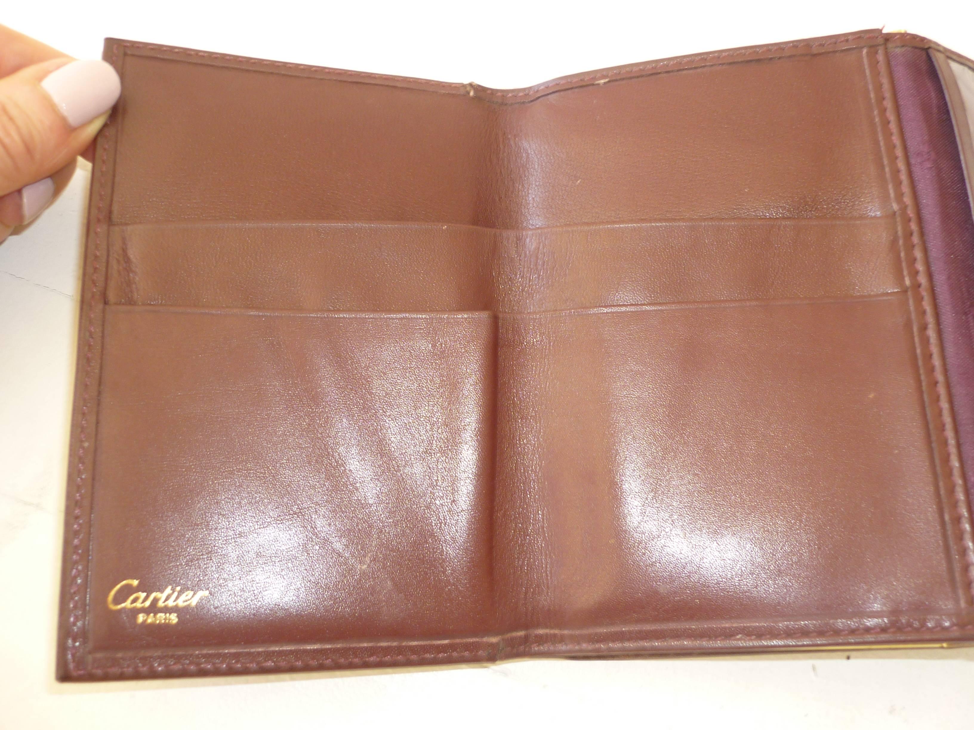 Cartier Vintage Wallet/Change Purse In Good Condition In Port Hope, ON