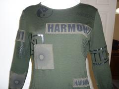 1990s Rare Franco Moschino "Environmental" Collection Dress