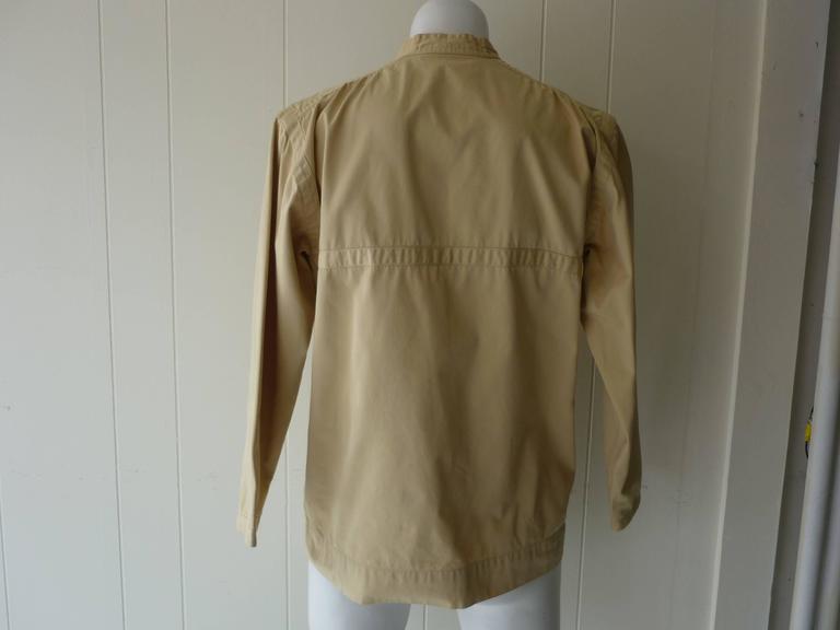 1960s Yves Saint Laurent Safari Collection Jacket (40 Fr) at 1stdibs