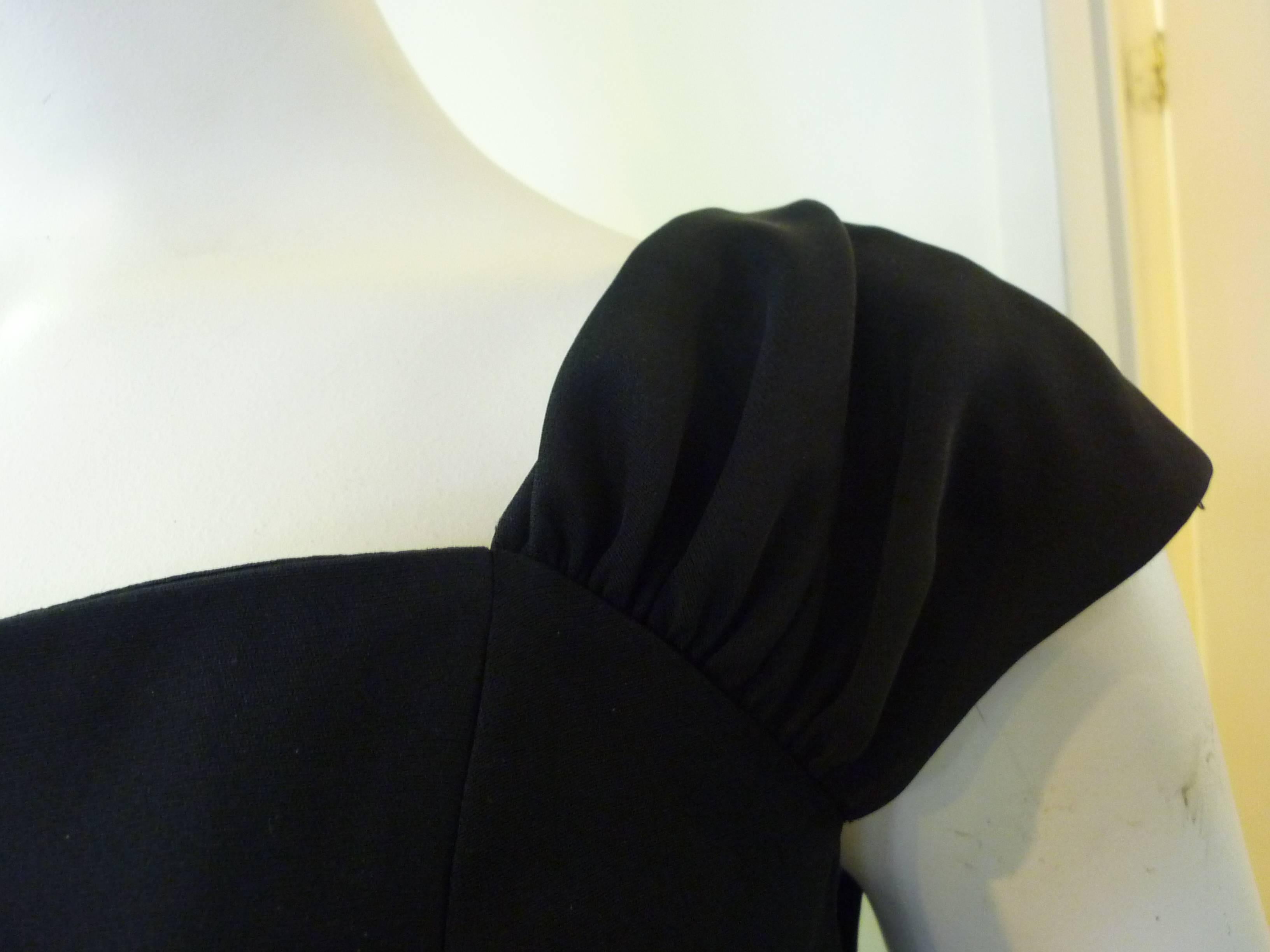 1980s Scaasi Perfect LBD (6) In Excellent Condition In Port Hope, ON