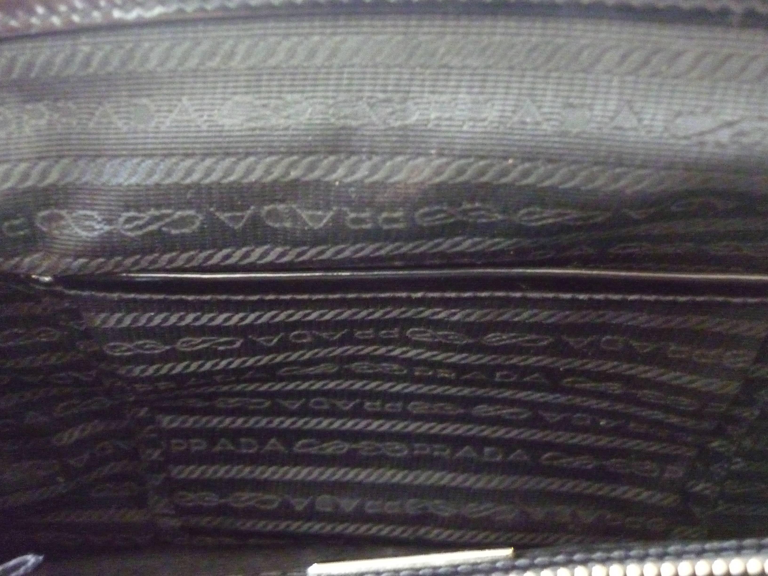 Prada Tessuto Nylon & Leather Trim Doctor Frame Bag 1