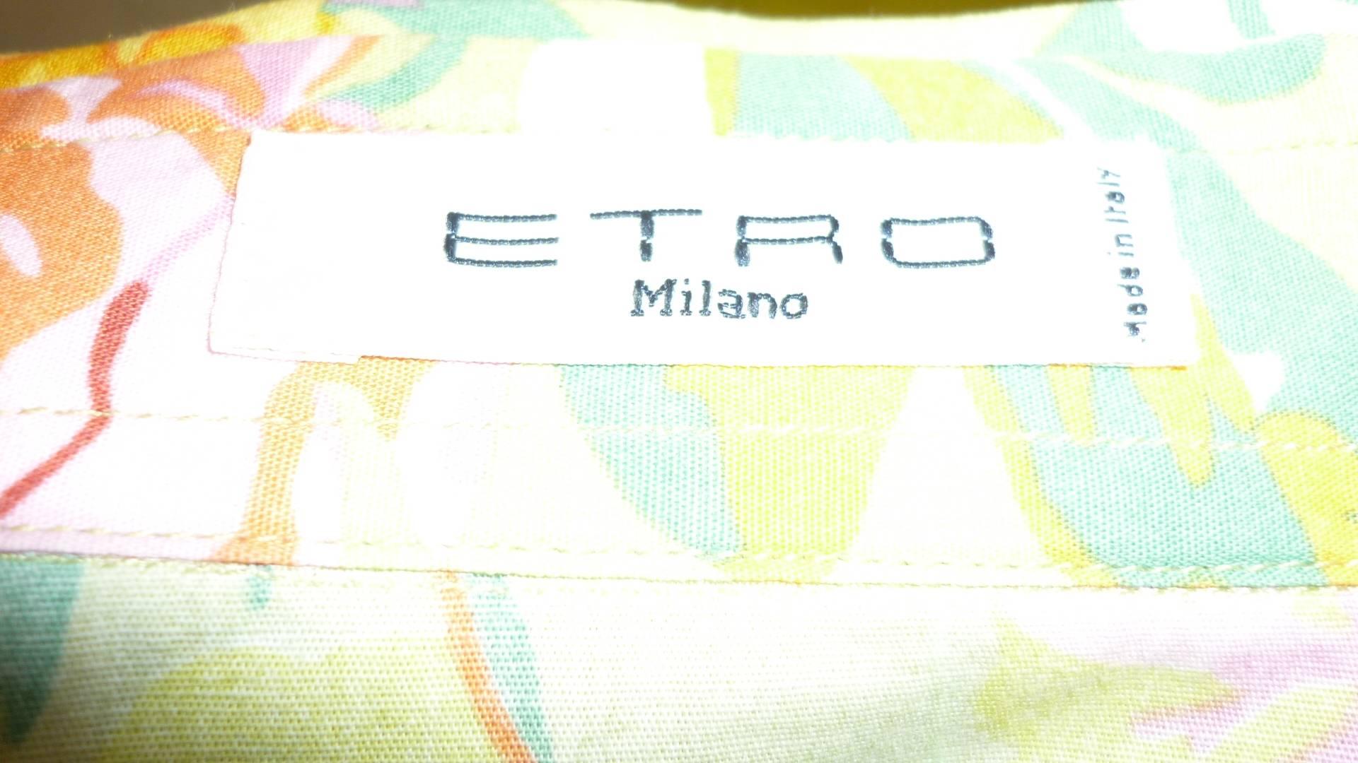 ETRO Cotton Floral Shirt (42 ITL) 1