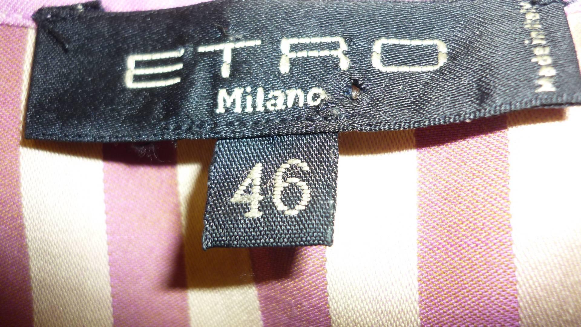ETRO Cotton Shirt with Detachable Frill (46 ITL) 3