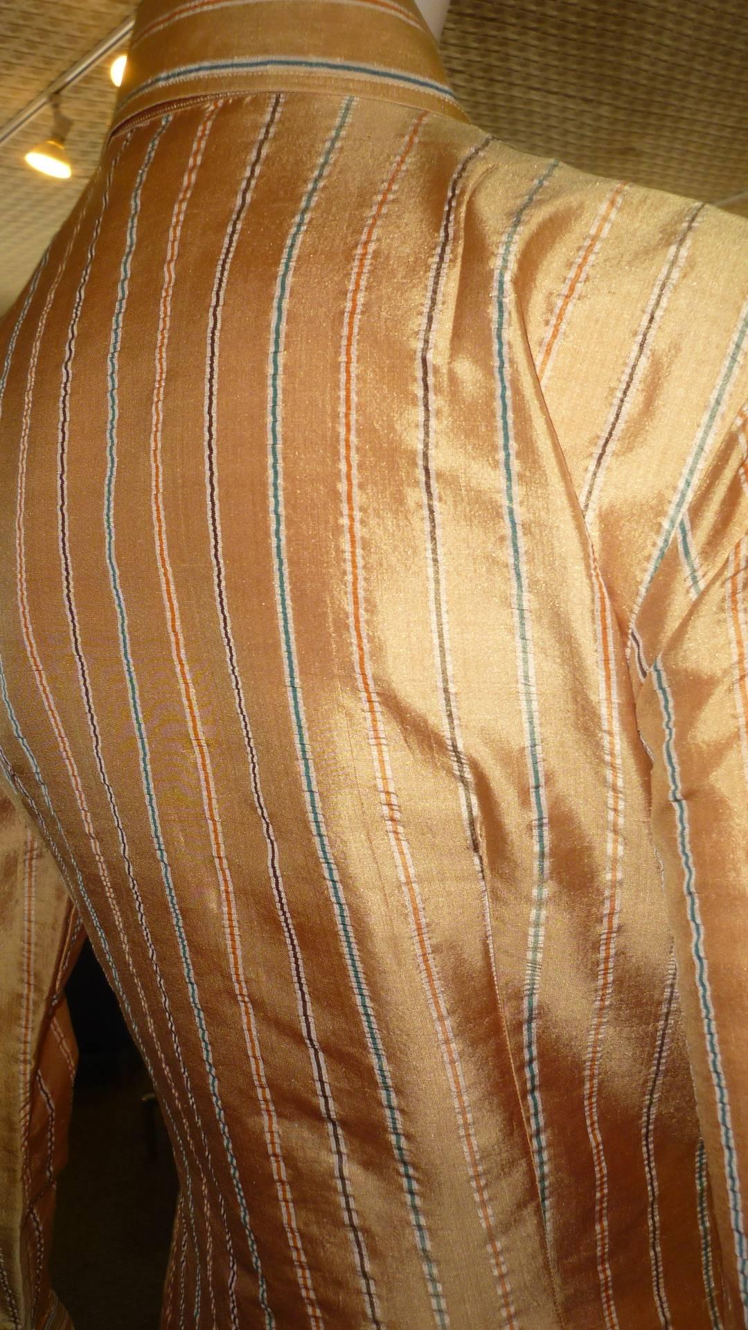 Brown ETRO Silk Shirt (42 ITL)