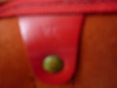 1989 Louis Vuitton 55 Red Epi Leather Travel Bag VI8910