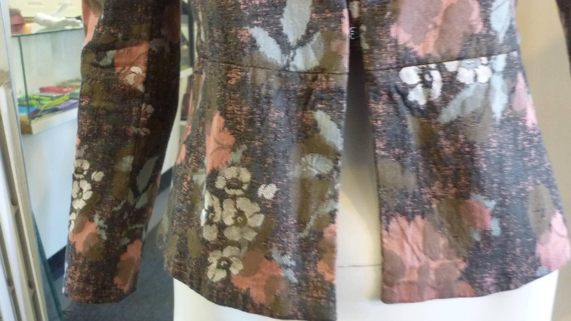 Women's Dries Van Noten Cotton/Silk Floral Jacket