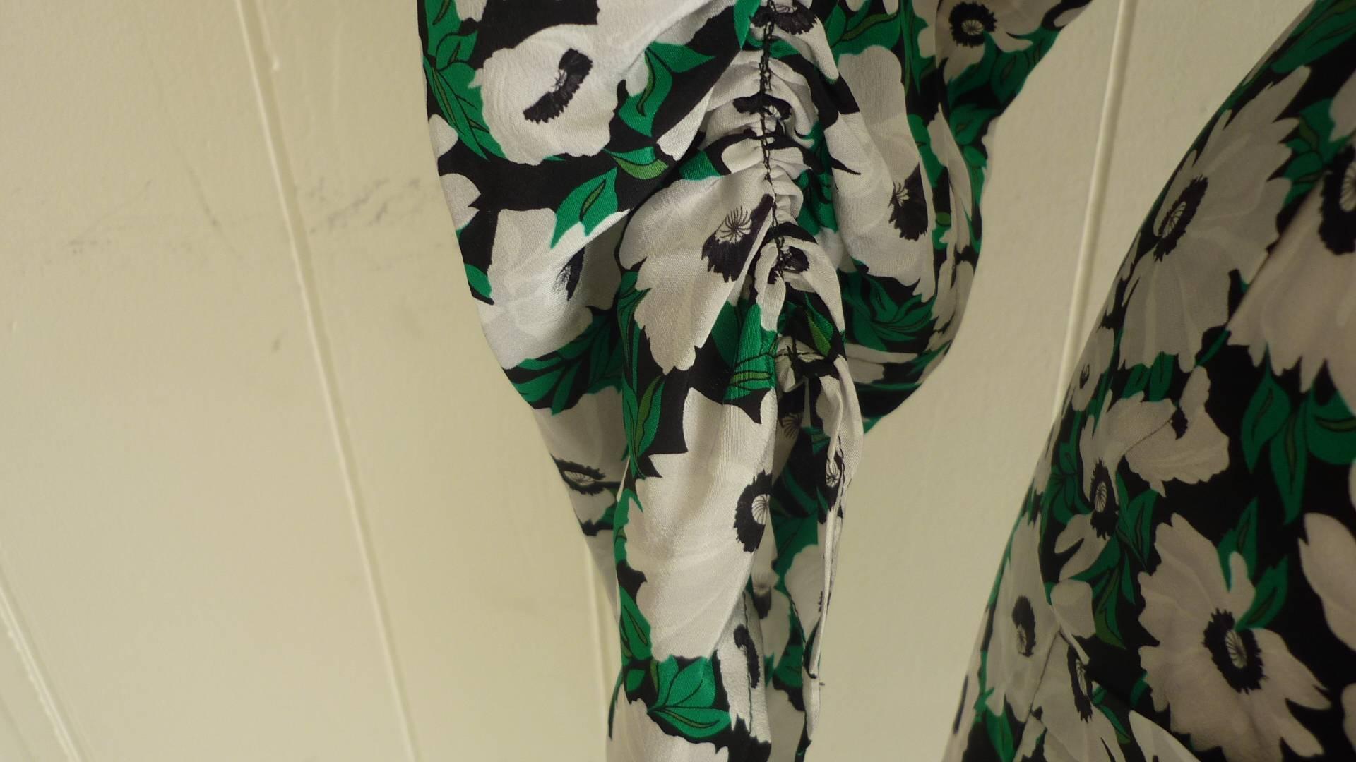 Women's 2016 Stella McCartney Silk Floral Print Jumpsuit NWT 38 (ITL)