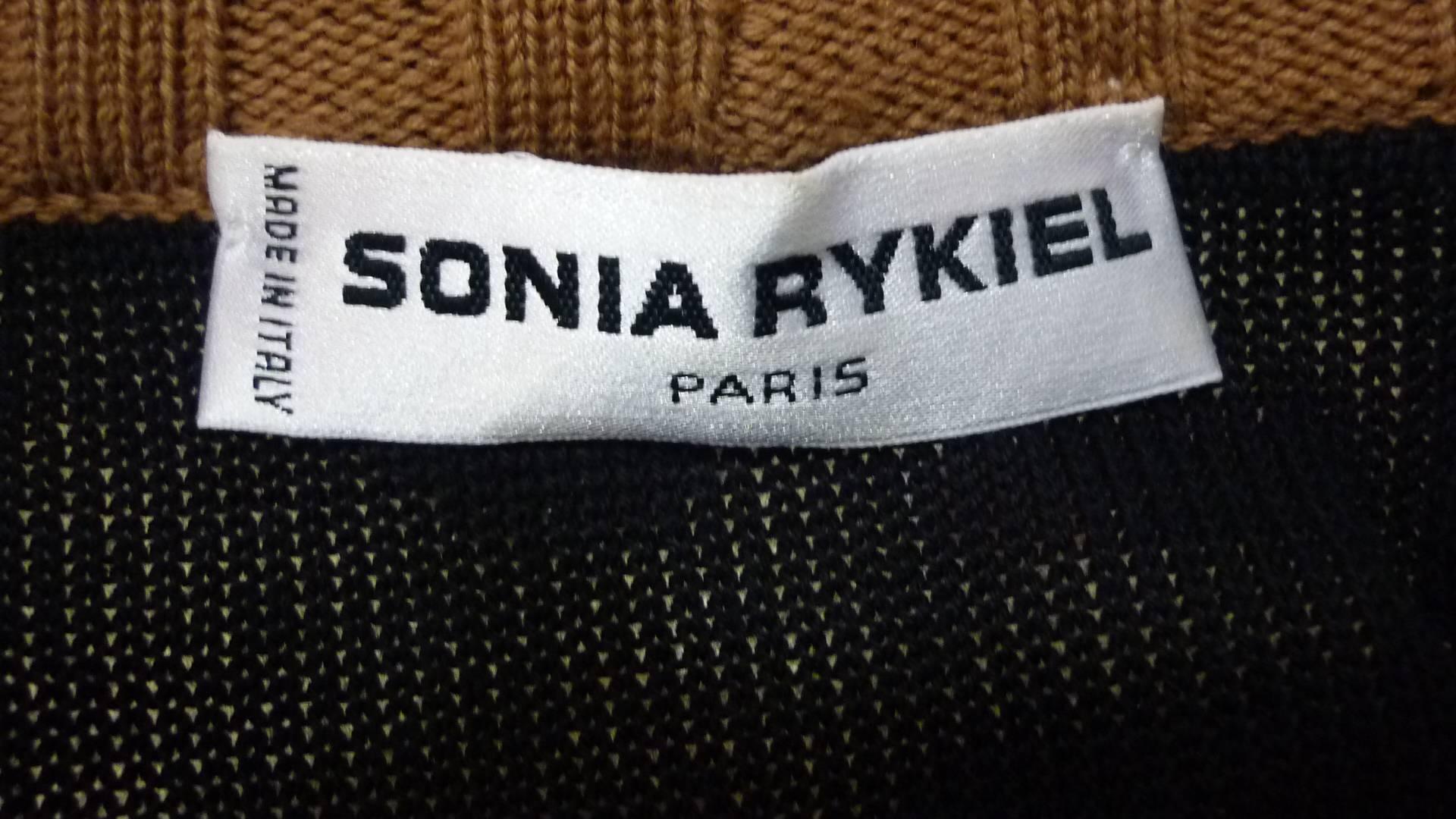 Sonia Rykiel Cropped Cotton Cardigan, 1980s  2