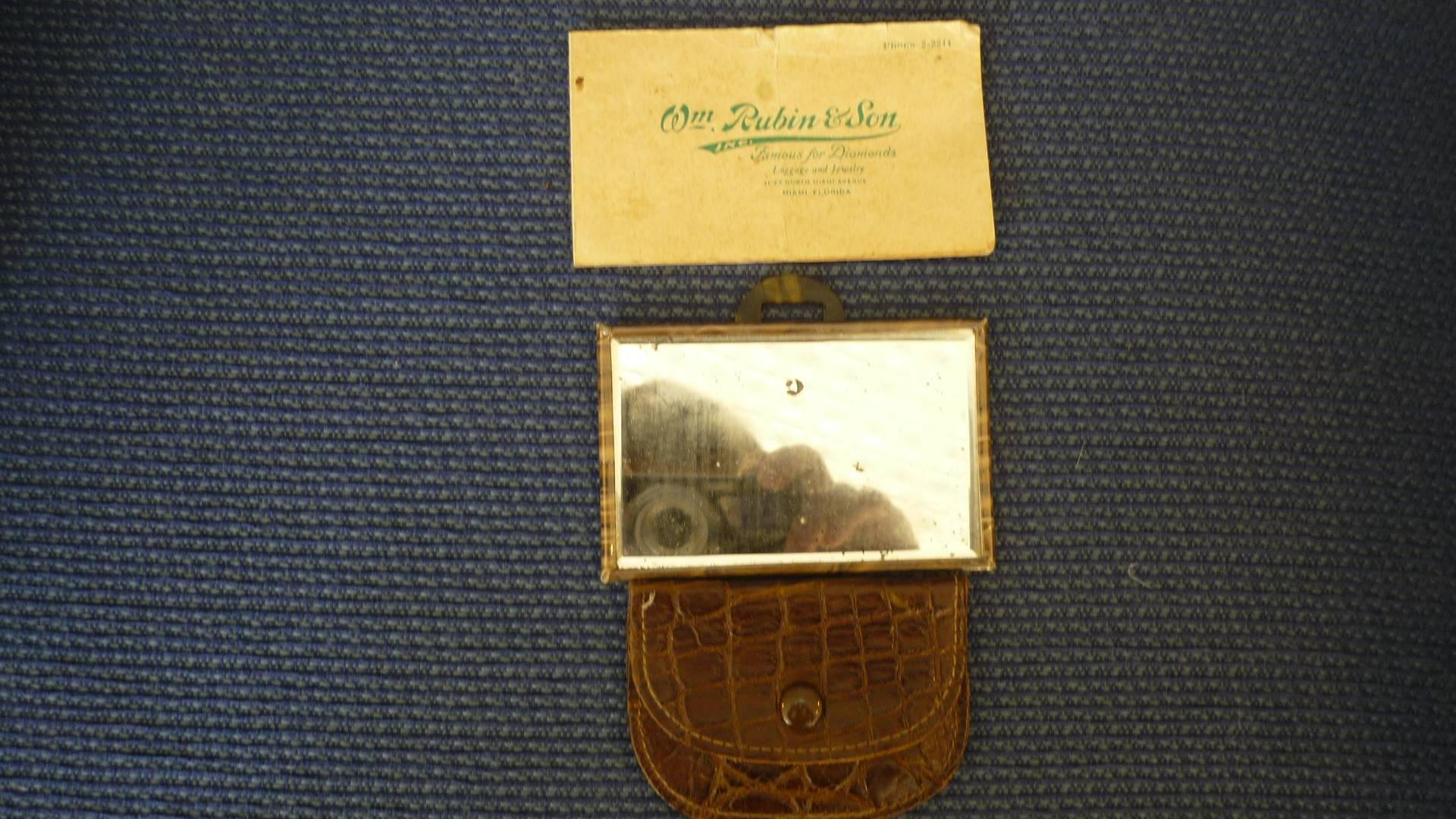 1930s Alligator Handbag 1