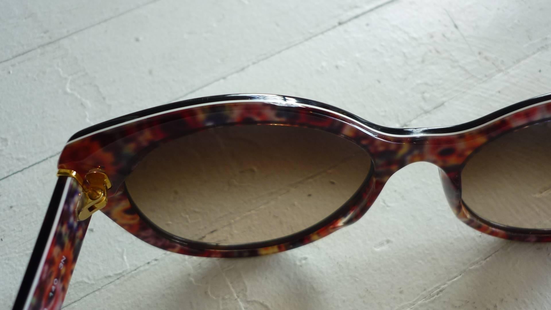 Dolce & Gabbana Havana Brown Sunglasses Model 4217 2790/13 In Excellent Condition In Port Hope, ON