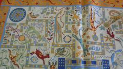 2000 Hermes Force de la Vie Silk Square by Christine Henry