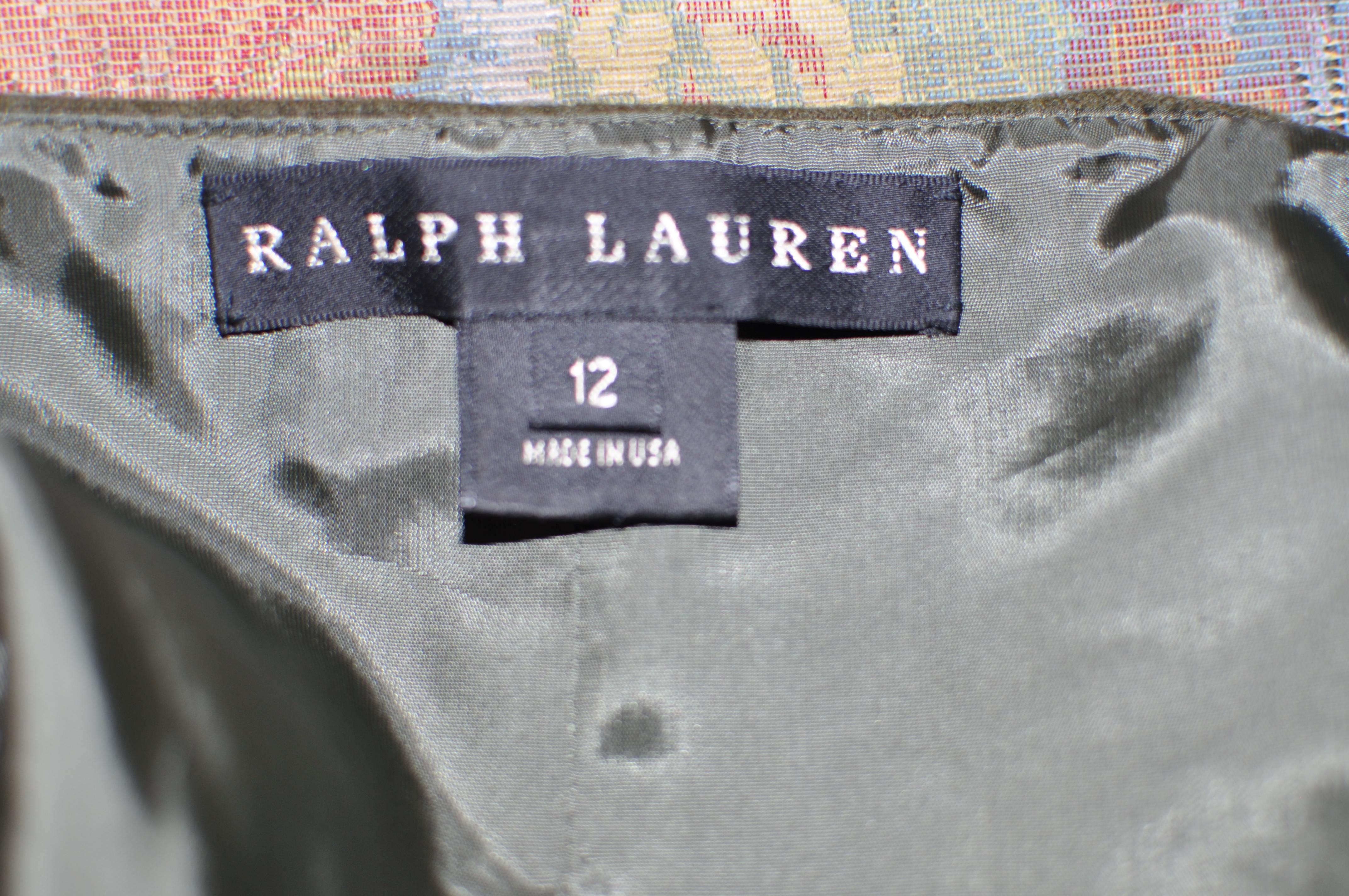 Ralph Lauren Black Label Trumpet Midi Skirt and Cashmere Draped Top  1