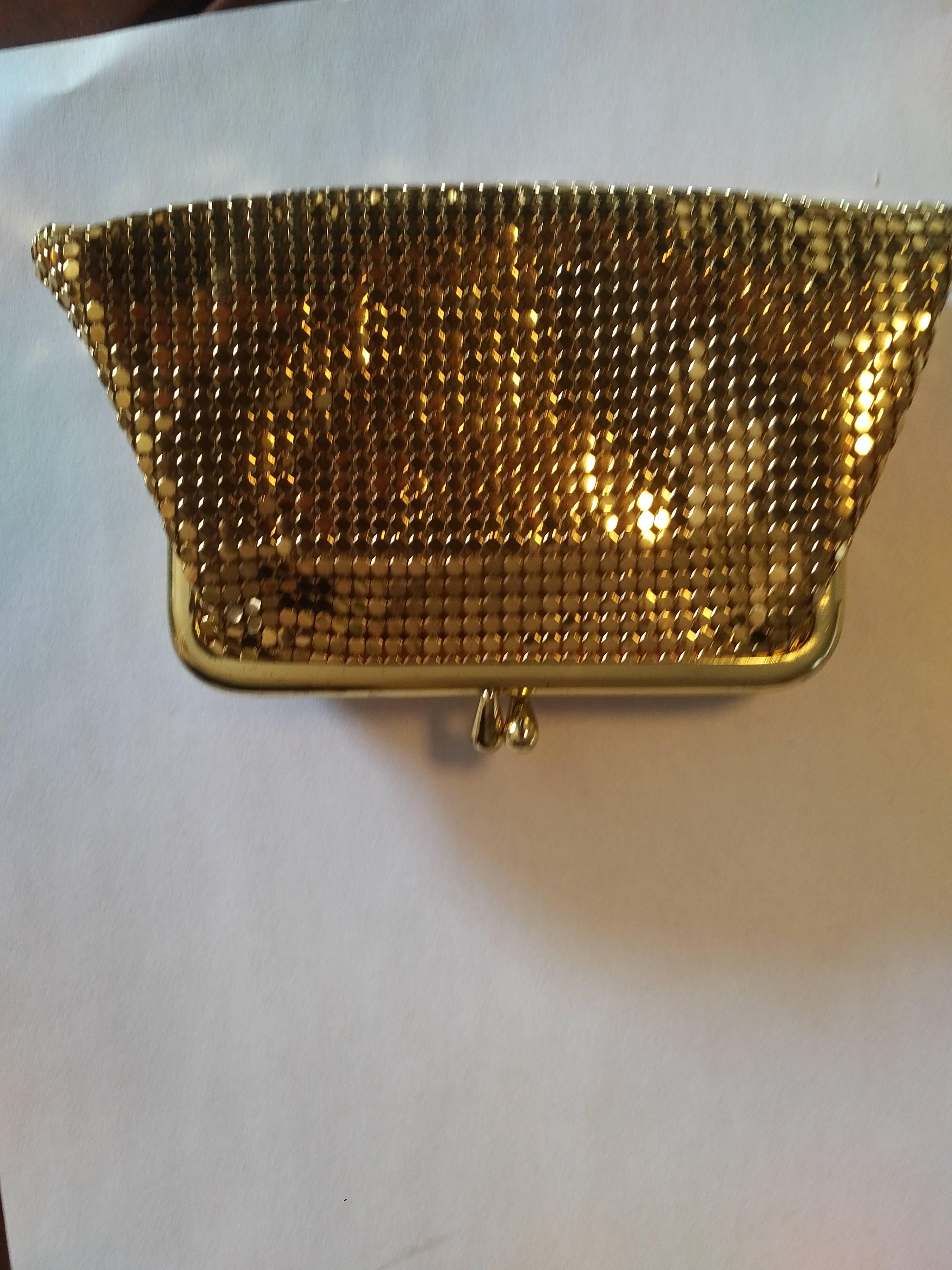 1960s Whiting & Davis Clutch and Coin Purse 1