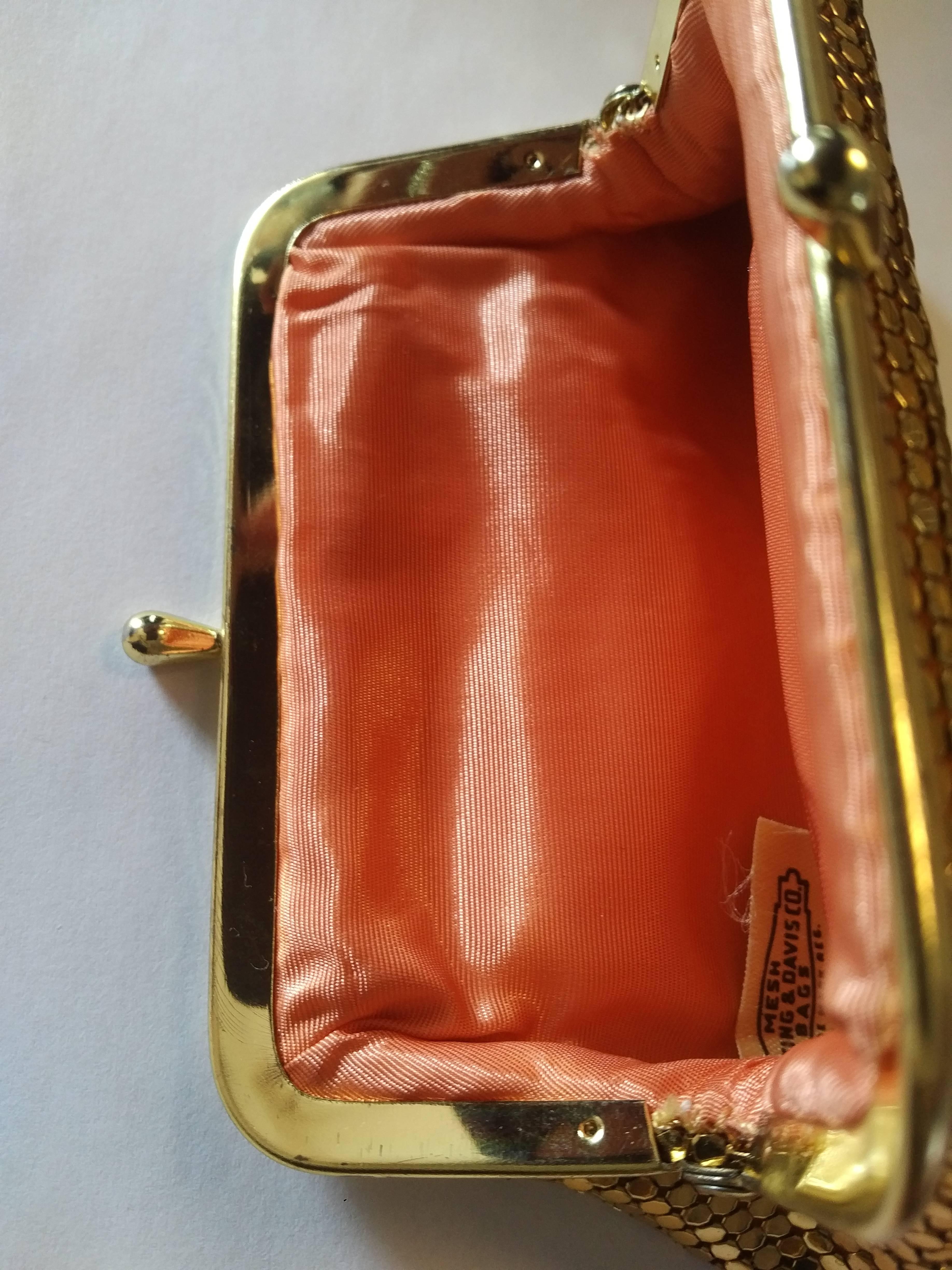 1960s Whiting & Davis Clutch and Coin Purse 2