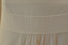 A.K.R.I.S Punto White Cotton Skirt 10 US