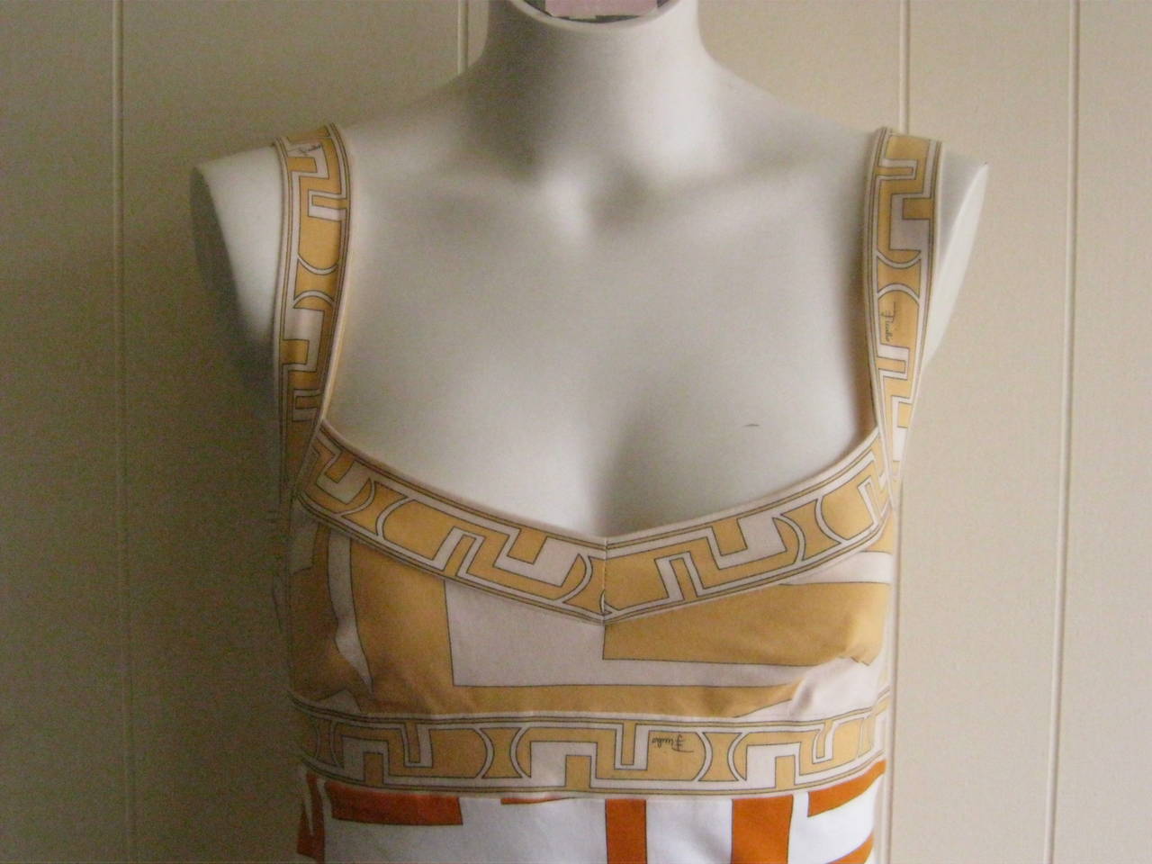 Emilio Pucci Tunic/Dress With Tags (42 Itl) In New Condition In Port Hope, ON