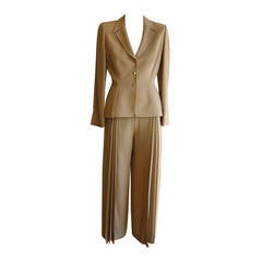 1980s Best of Thierry Mugler Dress Suit NWT 40 (Fr)