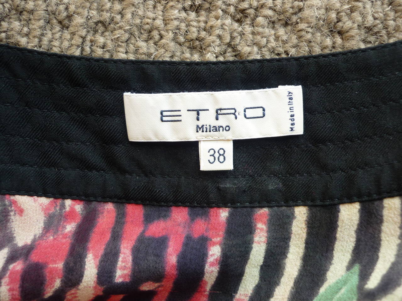 ETRO silk Floral Dress (38 ITL) 1