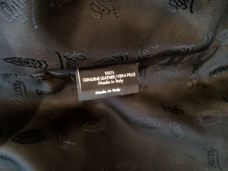 Python Gucci Motorcycle Jacket Size 38