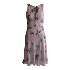 Moschino Chic & Cheap Beautiful Silk "Bow" Dress