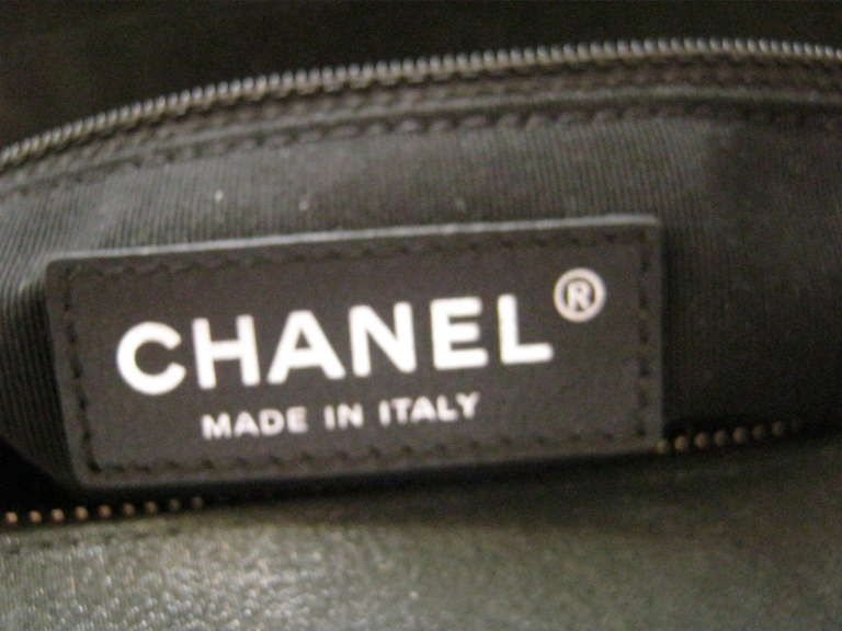 S/S 2012 As New CHANEL Iridescent Calfskin Chic Quilt Bowling Bag 1