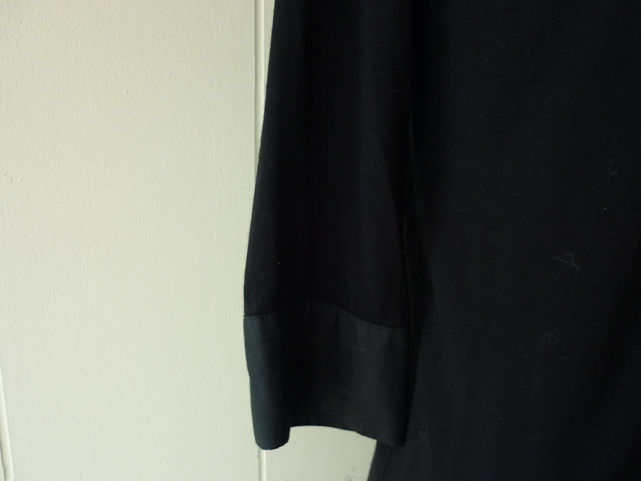 Martin Margiella Simple Little Black Dress (40) For Sale at 1stDibs ...