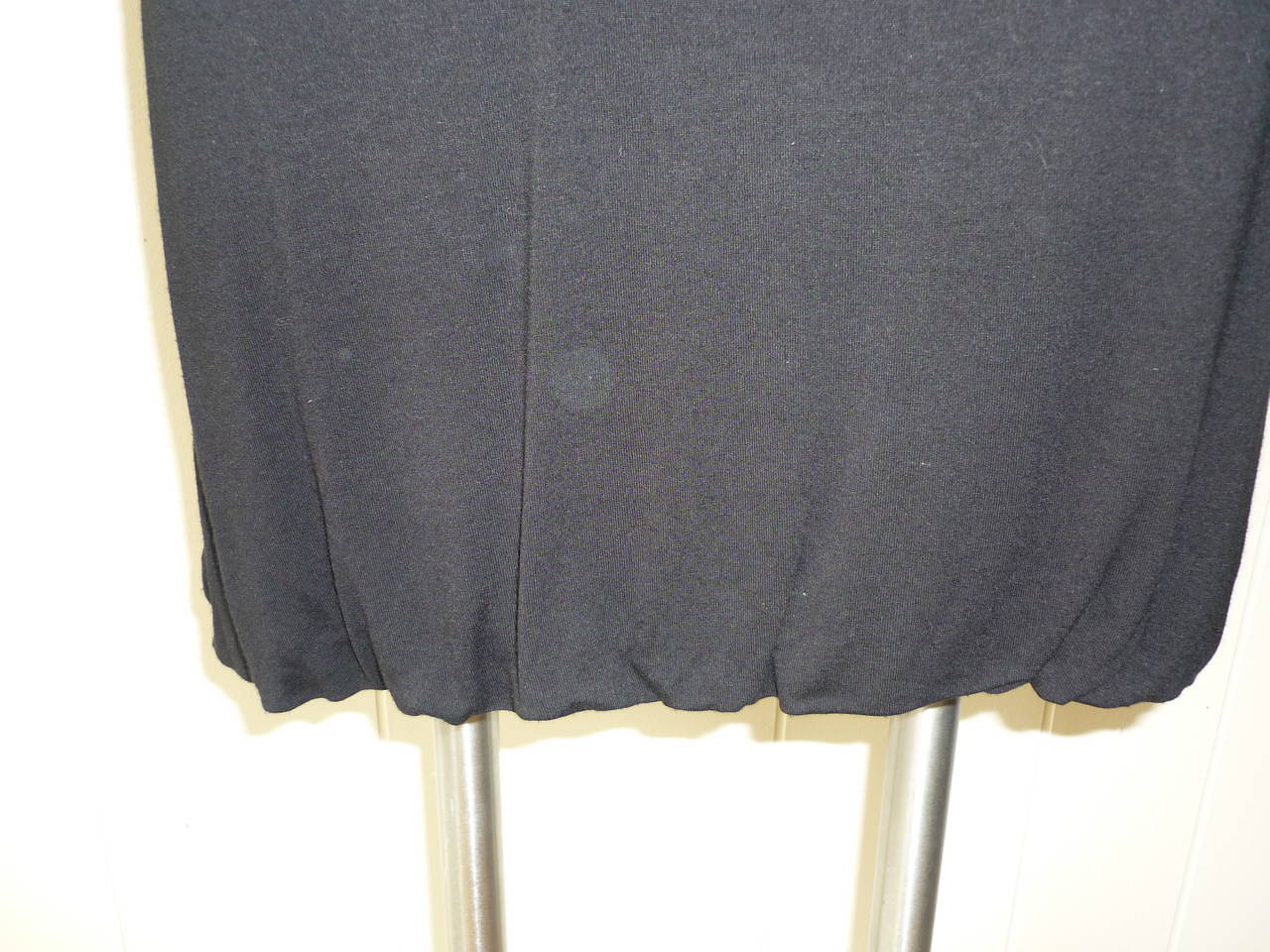 Martin Margiella Simple Little Black Dress (40) In Excellent Condition For Sale In Port Hope, ON
