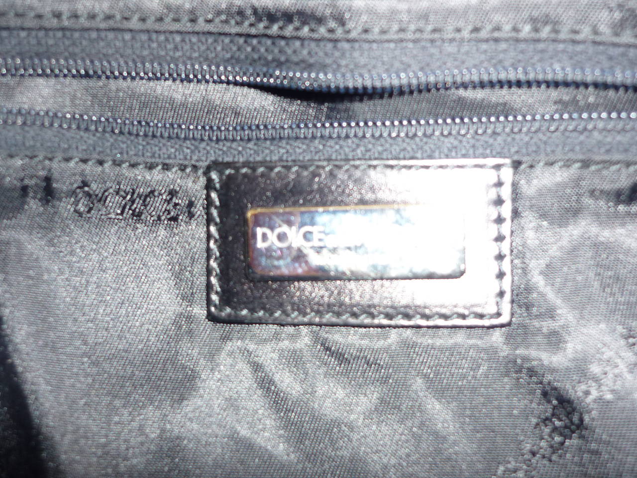 Dolce & Gabbana Black Leather Shoulder Handbag 2