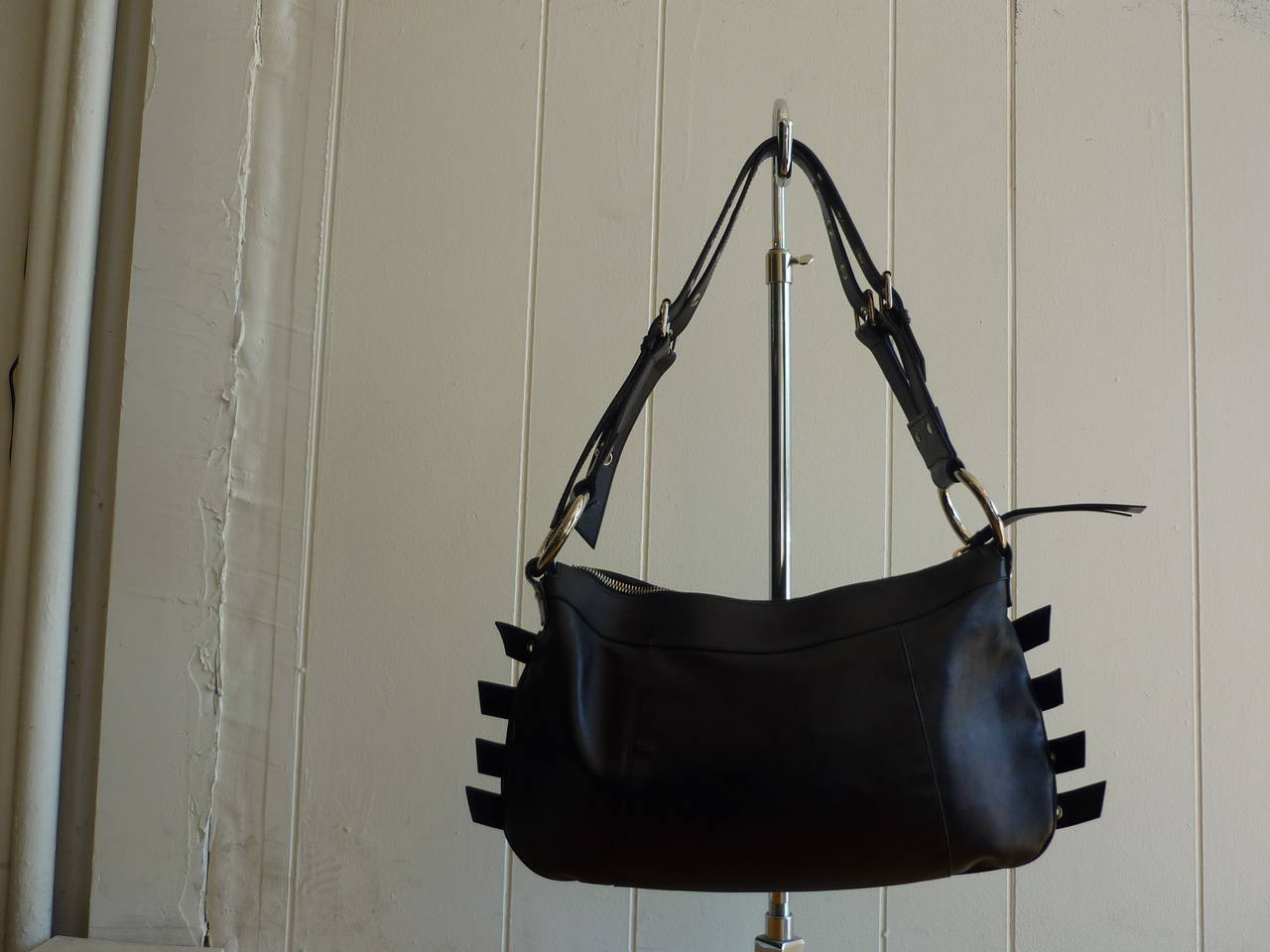 Women's Dolce & Gabbana Black Leather Shoulder Handbag