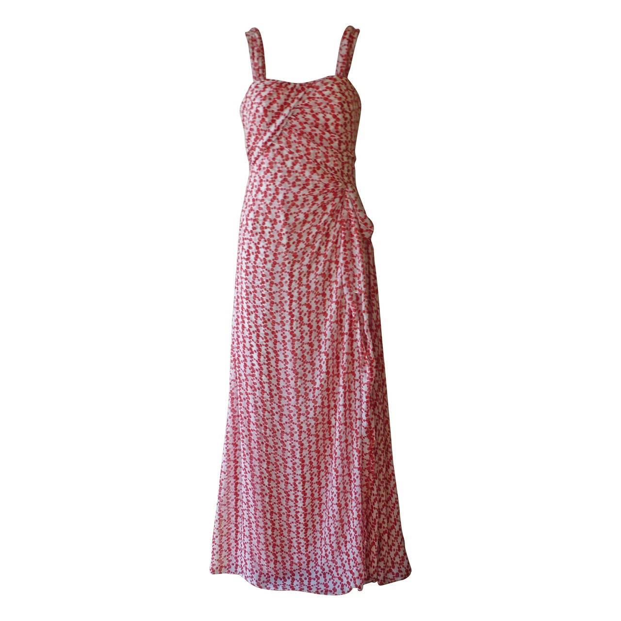 2012 Carolina Herrera Resort Collection Silk Gown (2) at 1stDibs
