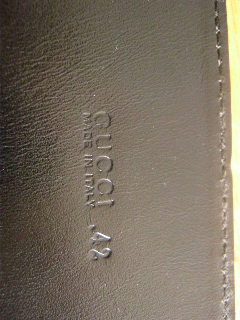 1996 Tom Ford for Gucci Belt (42 Itl) In Excellent Condition In Port Hope, ON