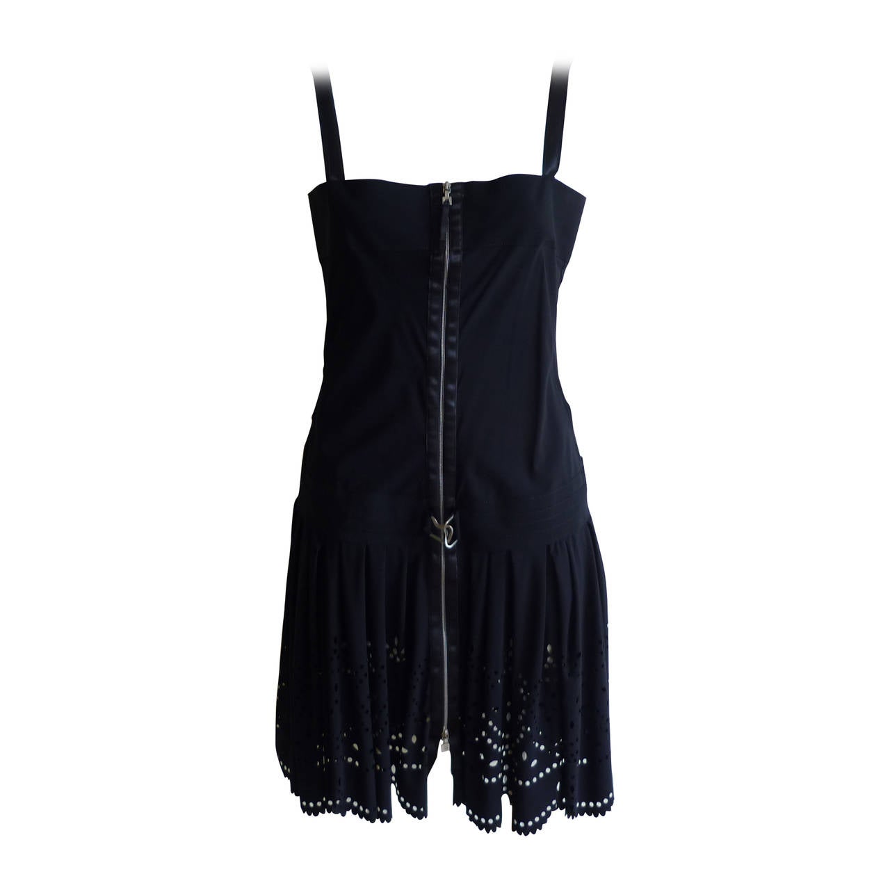 Marithe Francois Girbaud Black Dress (42 FR) For Sale