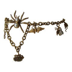 Valentino Beautiful and Rare Charm Belt 3