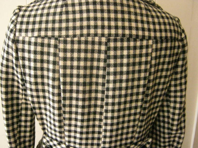 Women's 1970s Geoffrey Beene Wool Coat (4-6)