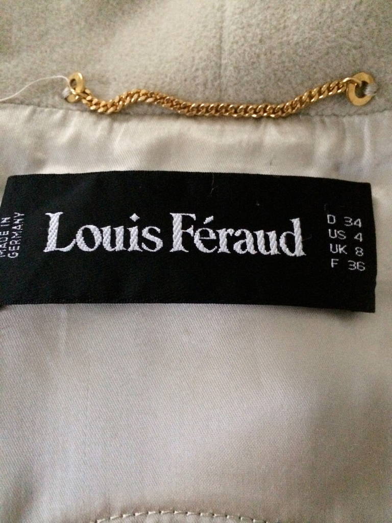Luxury by Louis Feraud in a Cashmere Blend Wrap Coat 1