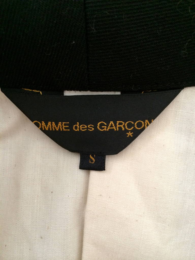 Rare 1990 comme des garcons Jacket with Intricate Sleeves Size S 3