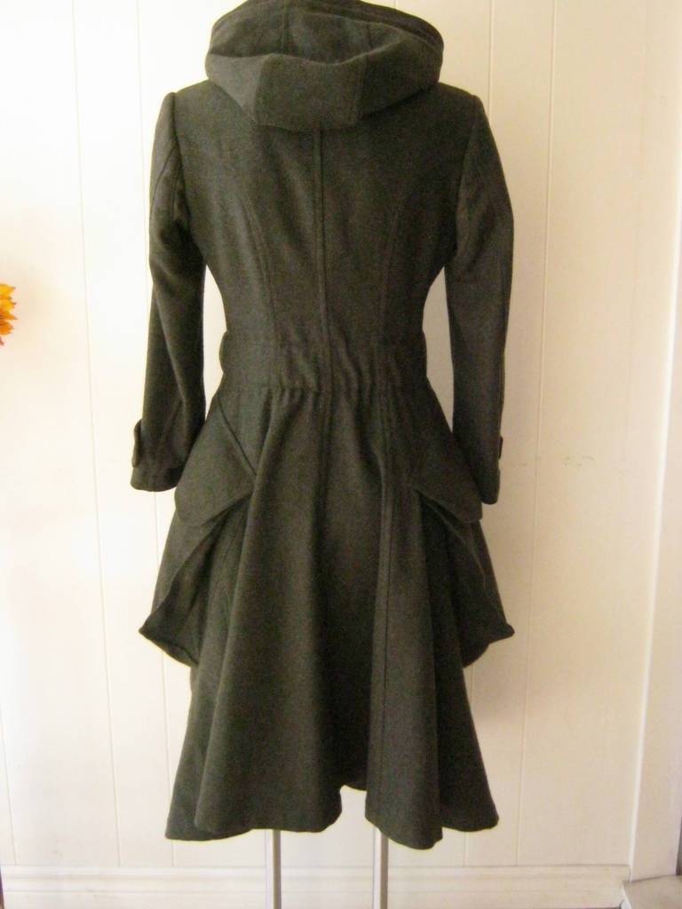 Stunning Junya Watanabe CDG Hooded Coat (S) In Excellent Condition In Port Hope, ON