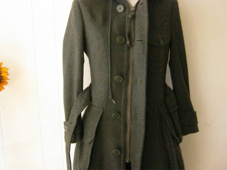 Stunning Junya Watanabe CDG Hooded Coat (S) 2