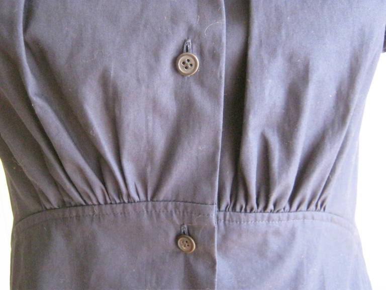 Women's Issey Miyake Cotton Shirt (S)