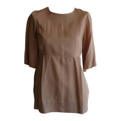 Marni Beigy Pink Silk and Viscose Tunic (40 ITL)