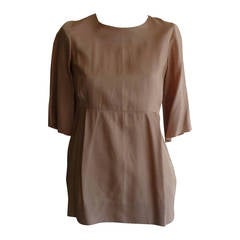 Marni Beigy Pink Silk and Viscose Tunic (40 ITL) 7