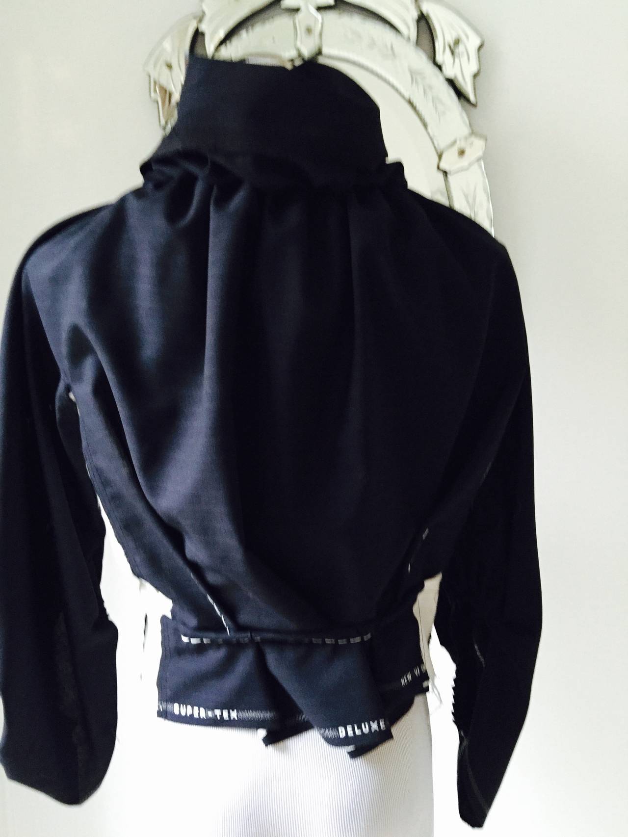 Black Unique Vintage Comme des garçons Jacket